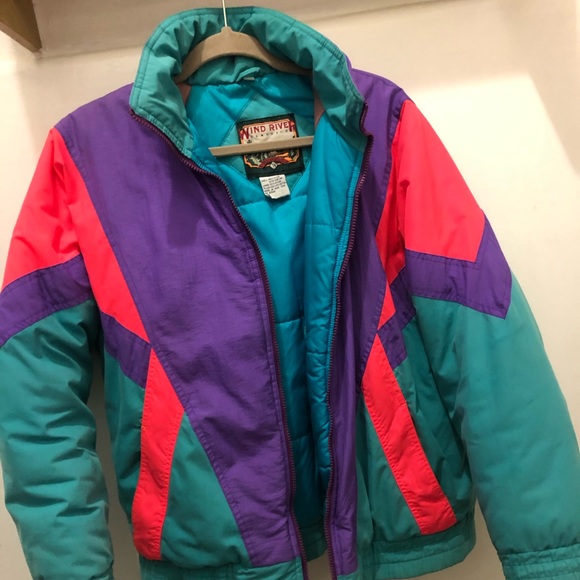 vintage puffer jacket womens
